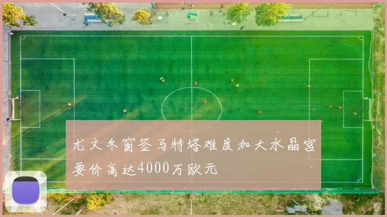 尤文冬窗签马特塔难度加大水晶宫要价高达4000万欧元